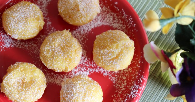 2-Ingredient Lemon Muffins